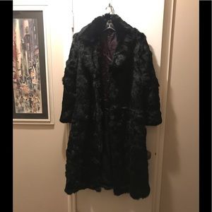 A fabulous full length black coat Bought in Israel